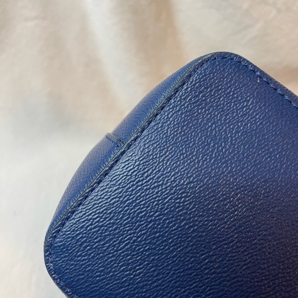 Kate Spade blue tote, EUC - Picture 5 of 8